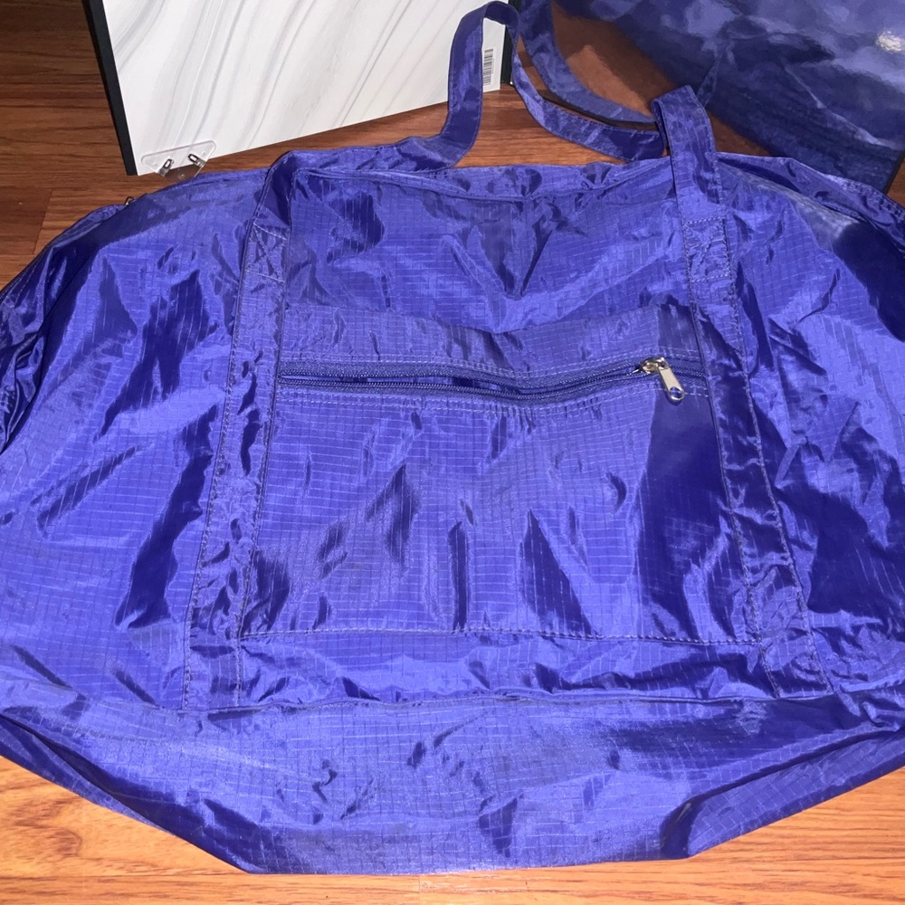 Vibrant Purple/Blue Foldable Travel Bag